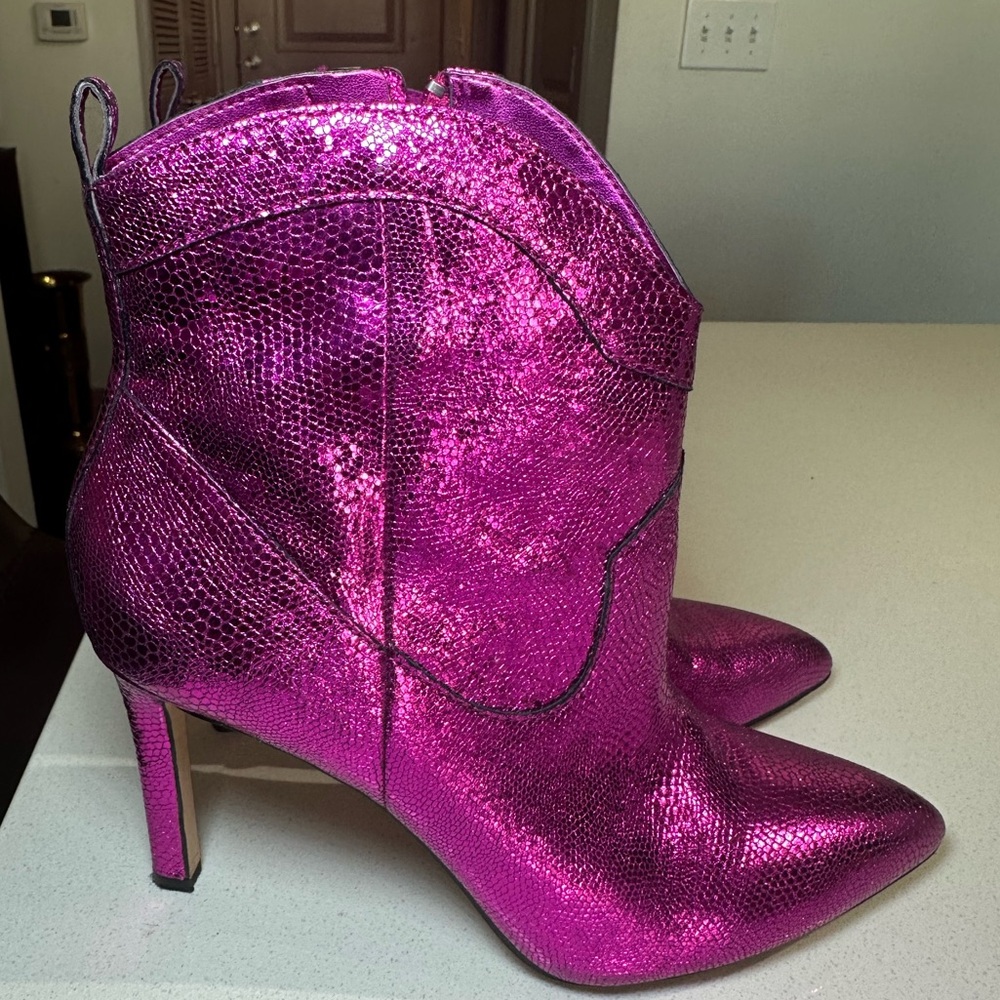 Gianni Bini Western Stiletto Booties Women’s Size 9